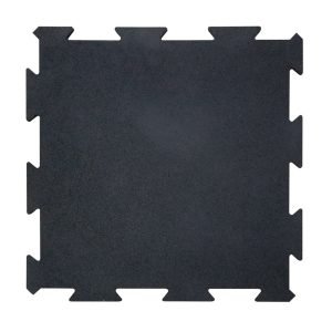 Módulo de piso de gimnasio negro liso